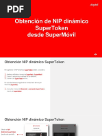 Activación del SuperToken Santander | PDF