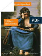 El Final Del Poema Categorie Italiane, Studi Di Poetica e Di Letteratura by Giorgio Agamben (Z-lib.org)
