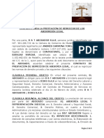 Contrato de Asesoría Legal Jhon B - B&T Abogados