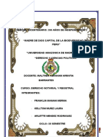 El Proceso de Acceso A La Función Pública Notarial