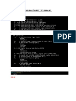 Configuración PSC y TCI 187