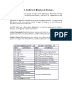 Referenciación y Archivo de Papeles de Trabajo