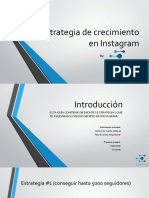 Estrategia de Crecimiento en Instagram