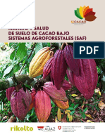 Maneho y salud del suelo de cacao bajo SAF