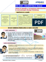 Ept Act.1 - Desafio Metodología Design Thinking 1° y 2° Grado