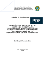 MONOGRAFIA EstratégiaManutençãoCenário