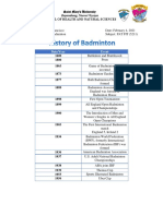 School of Health and Natural Sciences: Date/Year Event