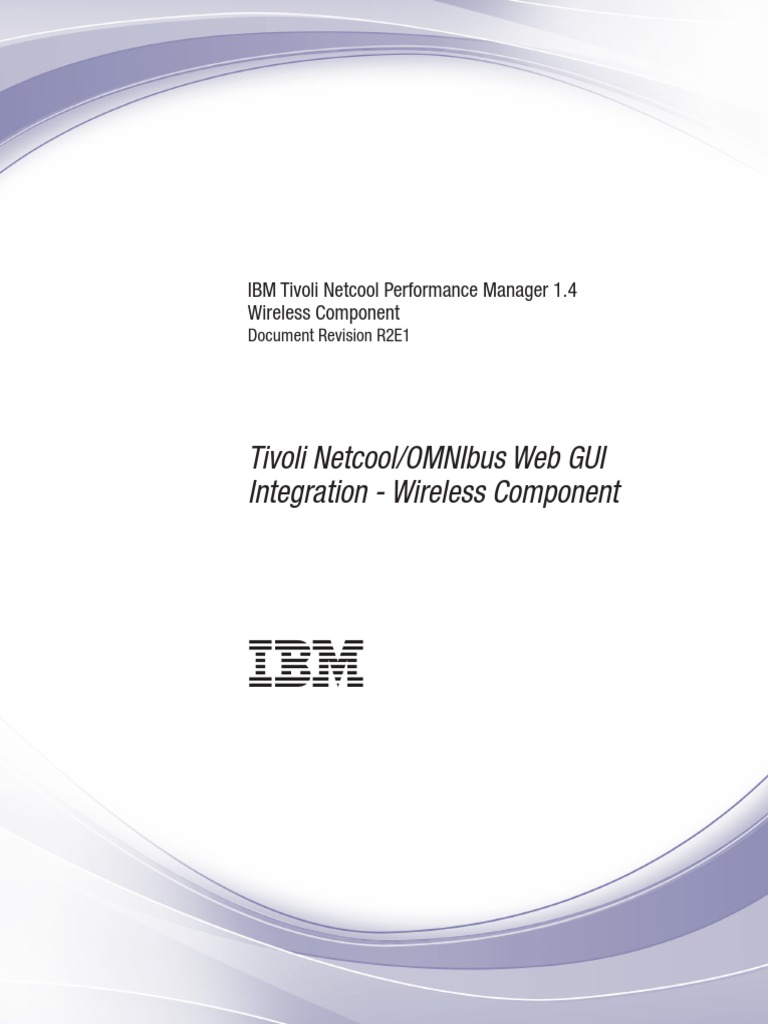 Tivoli Netcool/Omnibus Web Gui Integration - Wireless Component | PDF ...