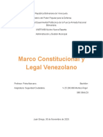 Marco legal venezolano y competencias en seguridad ciudadana