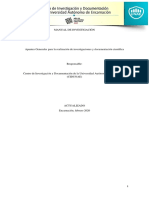 Manual de Investigacion Cidunae