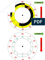 Imprimible para Aprender Las Horas Reloj para Imprimir