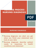 Nursing Process: Nursing Diagnosis: By: Hosnu Inayati