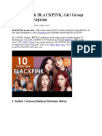 10 Fakta Unik BLACKPINK