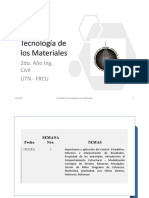 Tec de Los Materiales, Presentacion