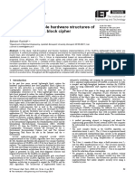 2019-Efficient and Flexible Hardware Structures Ofthe 128 Bit CLEFIA Block Cipher