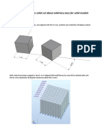 Robot Strain & Stresses Solid Cut About Arbitrary Axes For Solid Models ("Bricks")