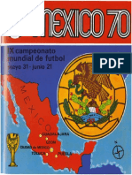 1. Album Panini Mexico 70