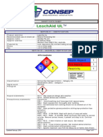 Leachaid Ul: Health Hazard 1 Fire Hazard 1 Reactivity 1