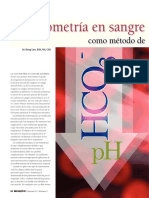 Articulo de Gasometria de Sangre Arterial