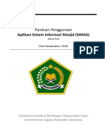 Manual SIMAS Versi 4.0 User Kecamatan