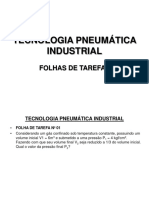 Exercícios de Tecnologia Pneumática Industrial