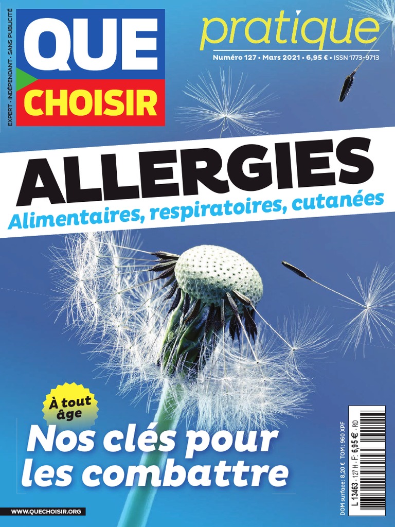 Que Choisir Pratique Mars 2021 Compressed | PDF | Allergie ...