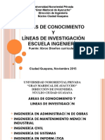 EING - Líneas de Investigaciones - Periodo II 2015 VF