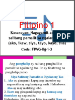 Filipino 1-Worsheet Week 4-Q3