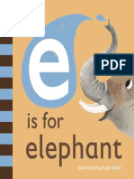 E Is For Elephant