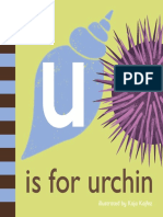 U Is For Urchin