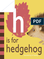 H Is For Hedgehog