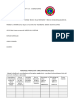 Planificacion Curricular Trimestral 2021