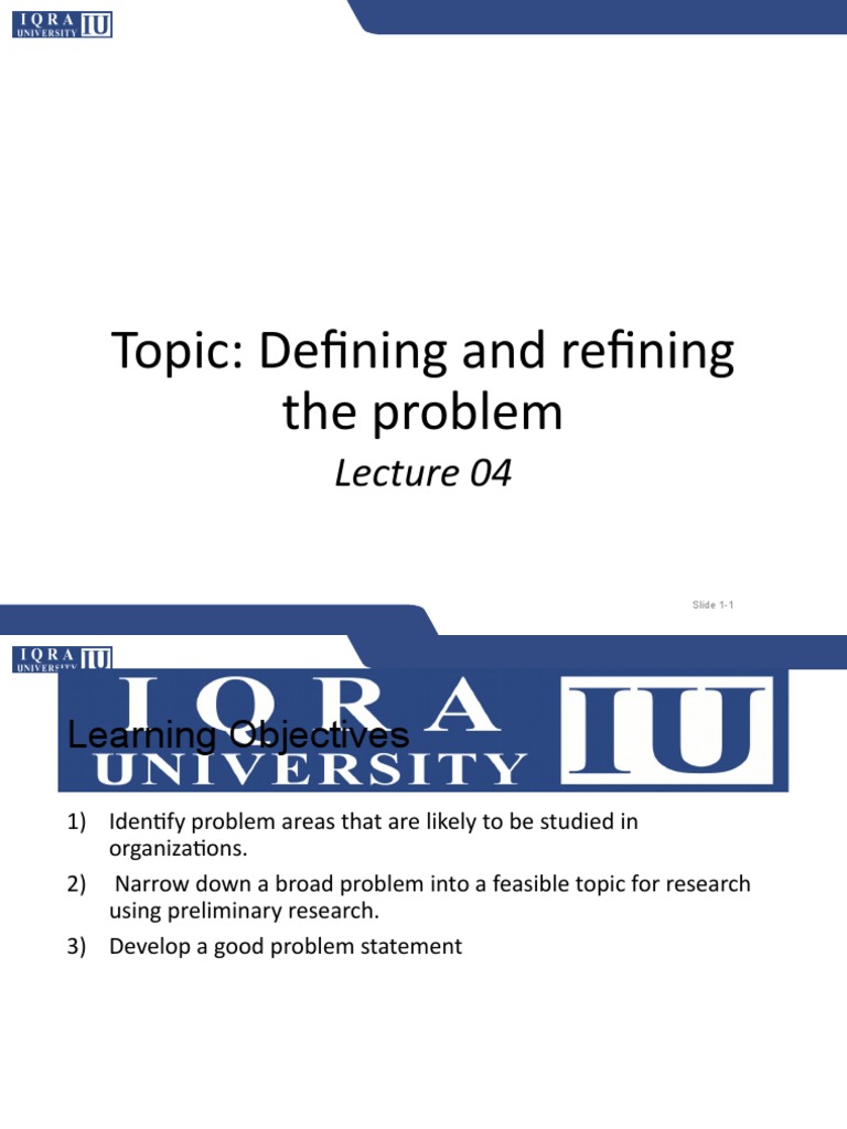 Narrowing Down Research Problems | PDF | Turnover (Employment) | Data