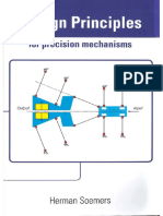 Design Principles For Precision Mechanisms