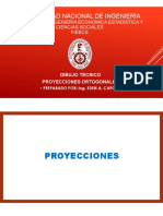 Proyecciones ortogonales y dibujo técnico UNI