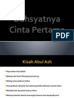 Kisah Cinta Pertama Abul Ash