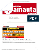 Minedu Extenderá Calificación Literal A Toda La Secundaria. - Grupo AMAUTA
