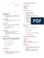 Supratentorial: Common Neuro Surgeries Common Drugs Administered Preop