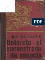 Sartre, Jean-Paul (1969) - Tintoreto. El Secuestrado de Venecia