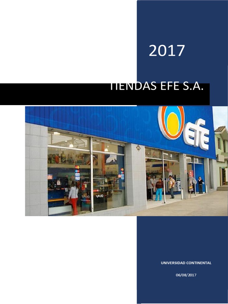 Tiendas EfE PDF Empresas Marketing