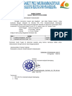 Surat Tugas Pemeriksaan Covid-19