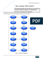 Module 1 - Basic Topology, OSPF and iBGP: The Following Will Be The Common Topology Used For The First Series of Labs