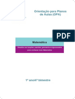 Opa_matematica 1º Ano 4º Bimestre