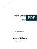 Jesus Christ - Who Is He