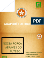 Apresentação Guaporé FC
