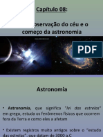 A Observação Do Céu e o Começo Da Astronomia