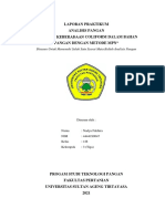 Laporan P-2 Analisis Coliform