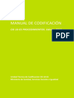 Cie10es 2018 Norm Manual Codificacion Procedimientos Edicion 2018