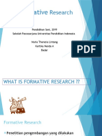 Metode Penelitian - Formative Research