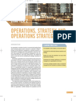 Operations, Strategy and Operations Strategy: Learning Objectives